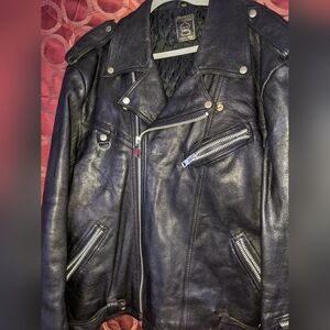 Hein Gericke Vintage Heavy Leather Jacket